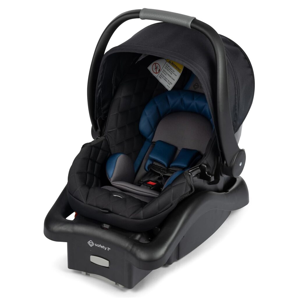 alt="Safety 1st onBoard DLX rear-facing infant car seat, best affordable baby car seat USA 2025"